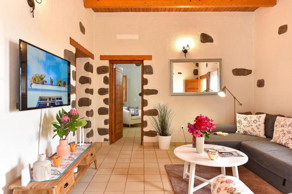 Los Algodones Cottage With Pool Ingenio Exteriér fotografie