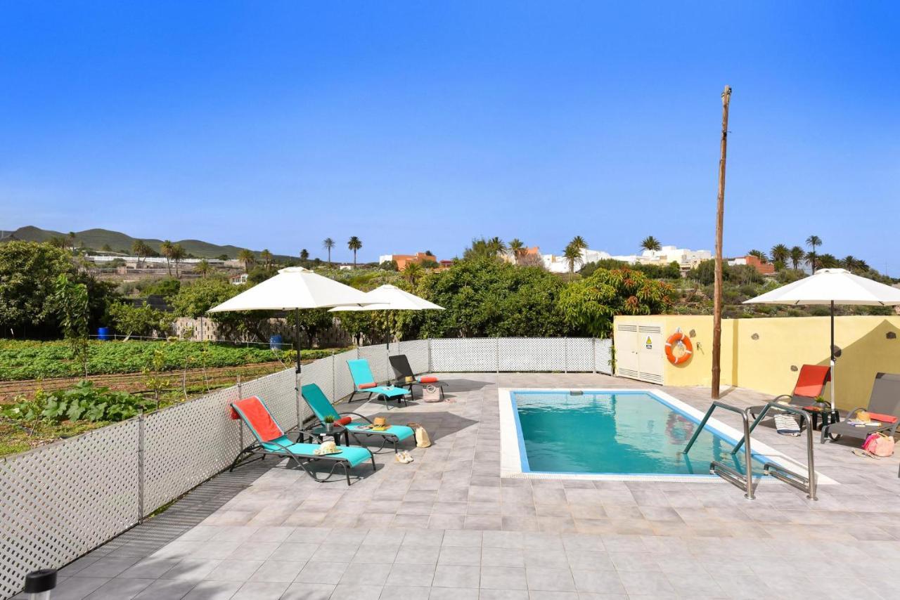 Los Algodones Cottage With Pool Ingenio Exteriér fotografie