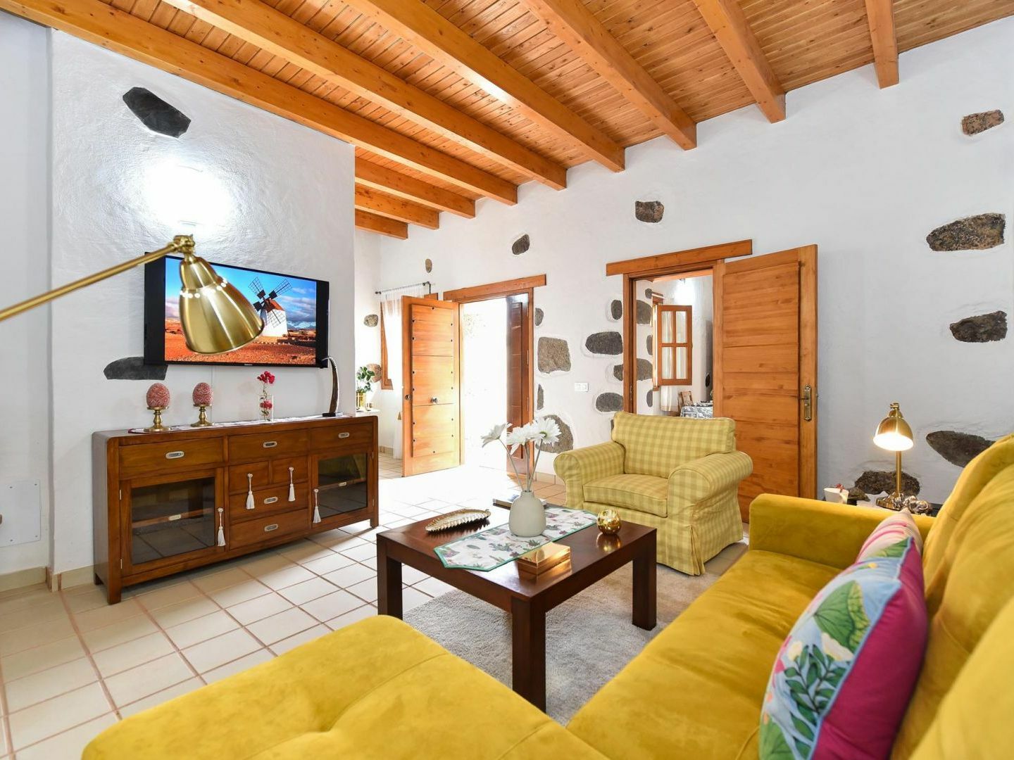 Los Algodones Cottage With Pool Ingenio Exteriér fotografie