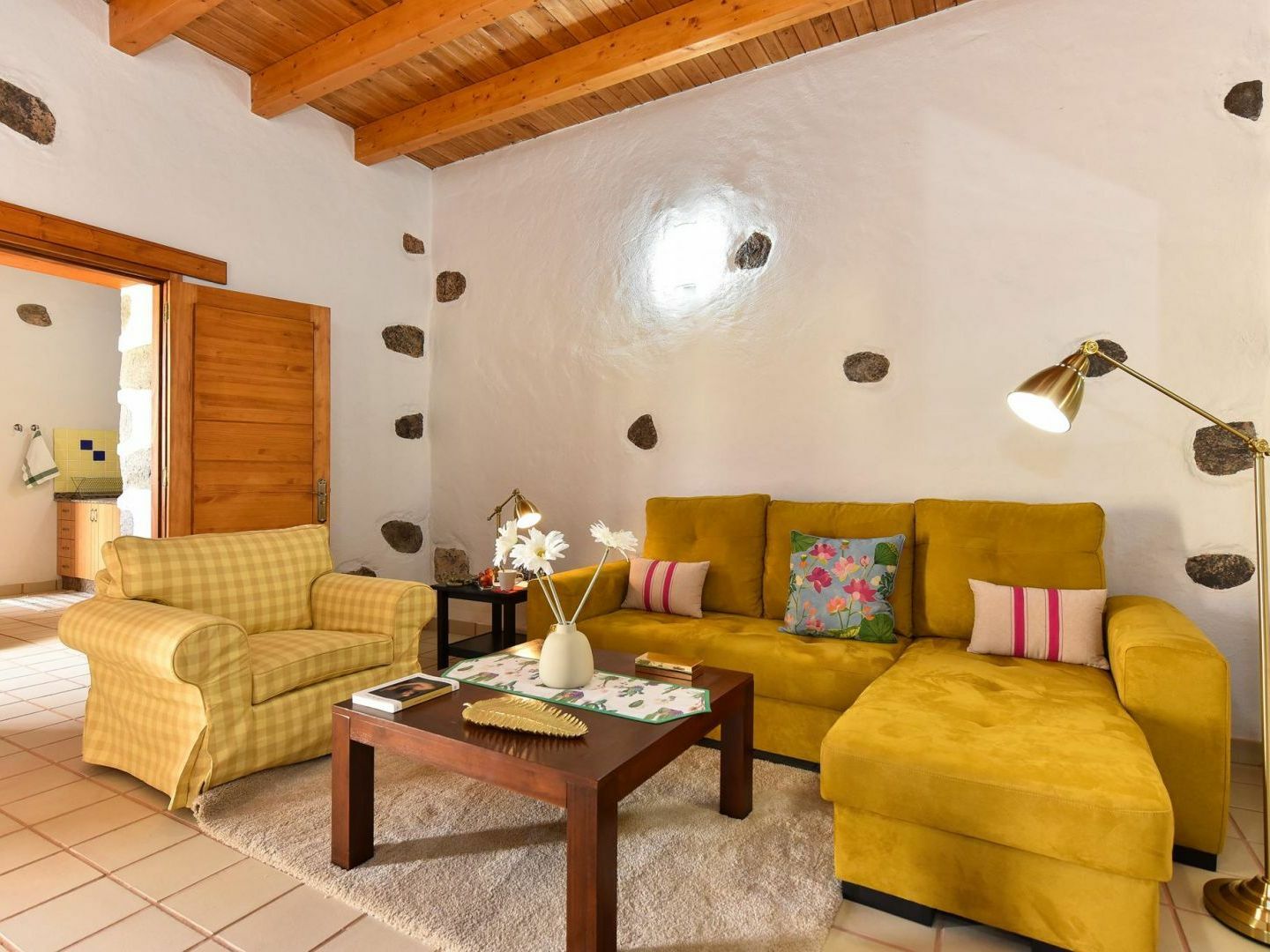 Los Algodones Cottage With Pool Ingenio Exteriér fotografie