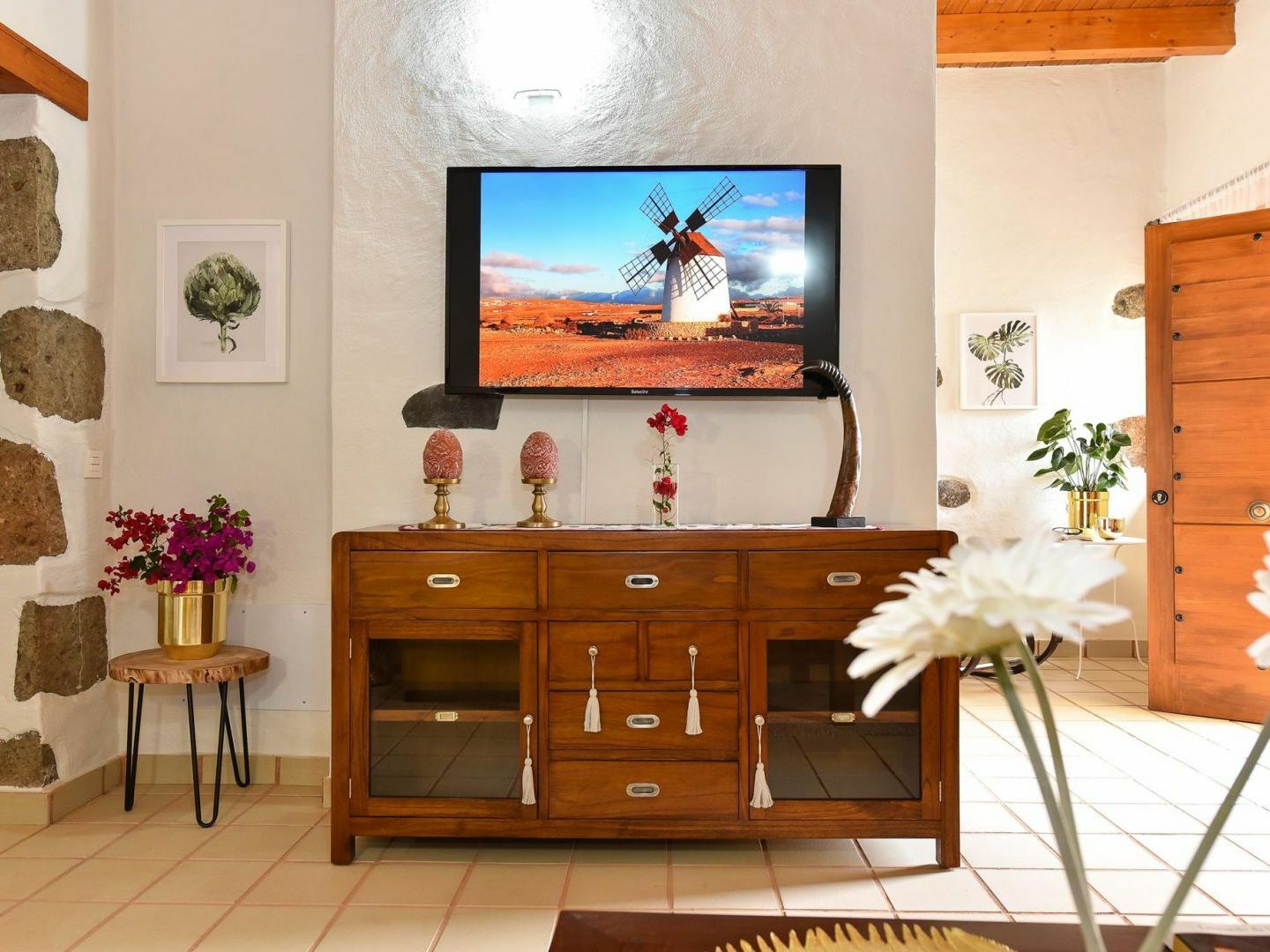 Los Algodones Cottage With Pool Ingenio Exteriér fotografie